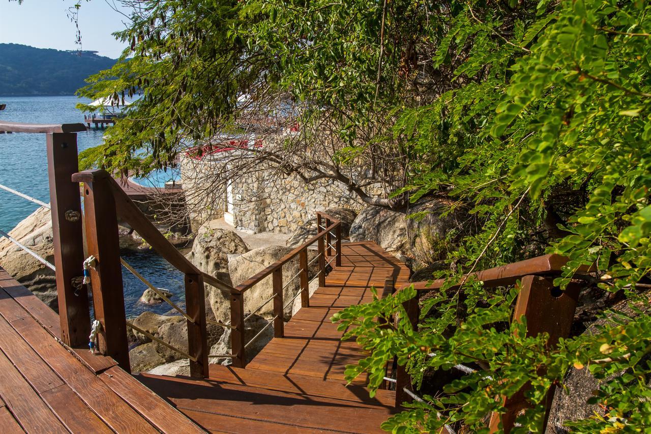 B Pichilingue Rooms & Beach Club Akapulko Dış mekan fotoğraf
